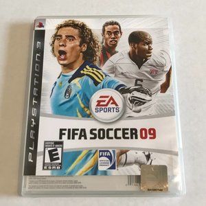 PS3 FIFA Soccer 09 video game